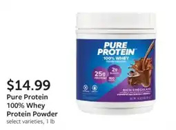 Fareway Pure Protein 100% Whey Protein Powder offer