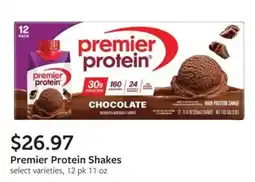 Fareway Premier Protein Shakes offer