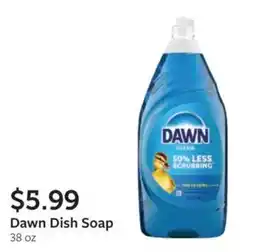 Fareway Dawn Dish Soap offer