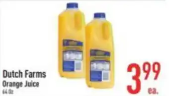 Strack & Van Til Dutch Farms Orange Juice offer