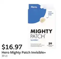 Fareway Hero mighty patch invisible+ offer