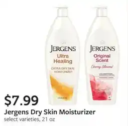 Fareway Jergens dry skin moisturizer offer
