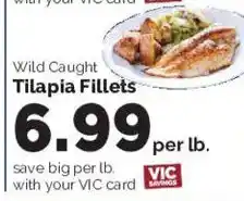 Harris Teeter Wild Caught Tilapia Fillets offer