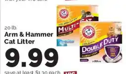 Harris Teeter Arm & Hammer Cat Litter offer