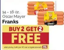 Harris Teeter Oscar Mayer Franks offer