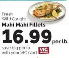 Harris Teeter Fresh Wild Caught Mahi Mahi Fillets offer