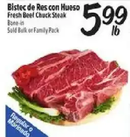 El Super Fresh Beef Chuck Steak offer