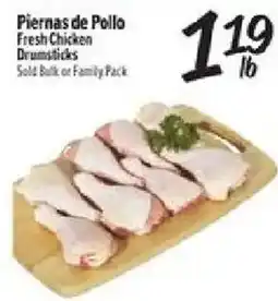 El Super Piernas de Pollo Fresh Chicken Drumsticks offer