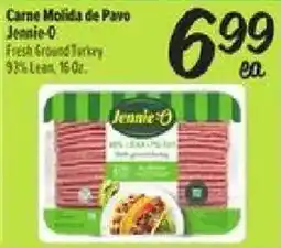 El Super Jennie-O Fresh Ground Turkey offer