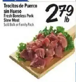 El Super Fresh Boneless Pork Stew Meat offer