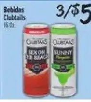 El Super Clubtails Sex on the Beach offer
