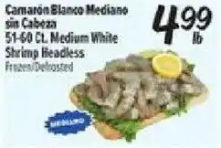 El Super Medium White Shrimp Headless offer