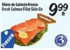 El Super Fresh Salmon Fillet Skin-On offer