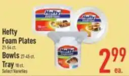 Strack & Van Til Hefty foam plates offer