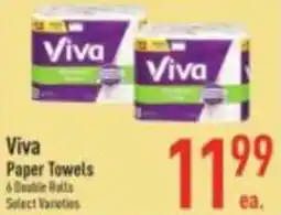 Strack & Van Til Viva paper towels offer