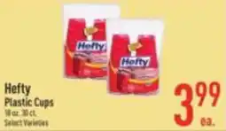 Strack & Van Til Hefty plastic cups offer