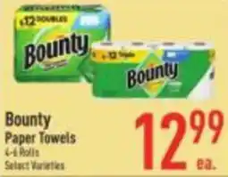 Strack & Van Til Bounty paper towels offer