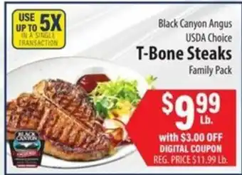 Black Canyon Angus T-Bone Steaks