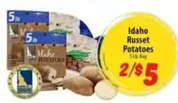 Food Giant Idaho russet potatoes offer