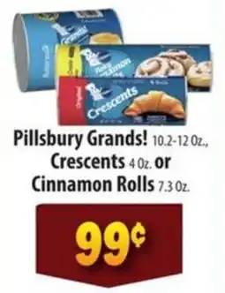 Food Giant Pillsbury Grands! Crescents or Cinnamon Rolls offer