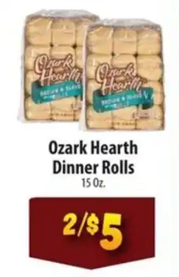 Food Giant Ozark Hearth Dinner Rolls offer