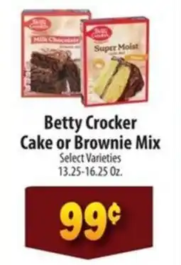 Food Giant Betty Crocker cake or brownie mix offer