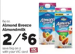 Harris Teeter Almond Breeze Almondmilk offer