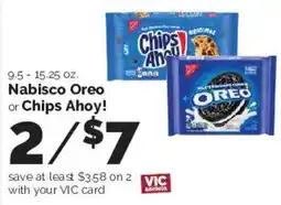 Harris Teeter Nabisco Oreo or Chips Ahoy! offer