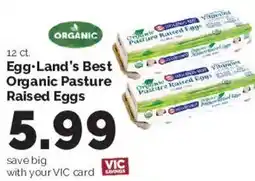 Harris Teeter Egg-Land's Best Organic Pasture Raised Eggs offer