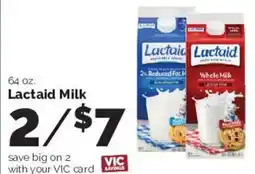 Harris Teeter Lactaid Milk offer