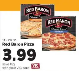 Harris Teeter Red Baron Pizza offer