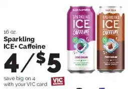 Harris Teeter Sparkling ICE Caffeine offer
