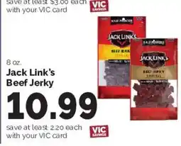 Harris Teeter Jack Link's Beef Jerky offer