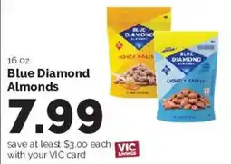 Harris Teeter Blue Diamond Almonds offer