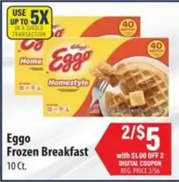 Food Giant Eggo Frozen Breakfast offer