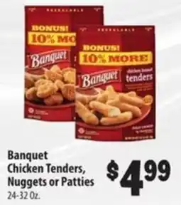 Food Giant Banquet Chicken Tenders, Nuggets or Patties offer