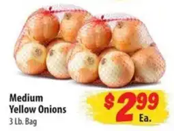 Food Giant Medium Yellow Onions offer
