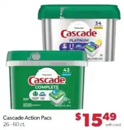 Family Fare Cascade Action Pacs offer