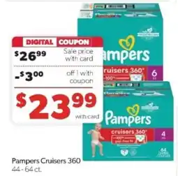 Family Fare Pampers Cruisers 360 offer