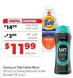 Family Fare Downy or Tide Fabric Rinse offer