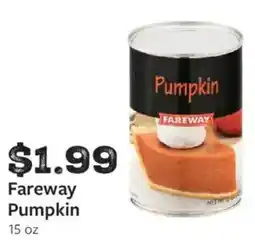 Fareway Fareway Pumpkin offer