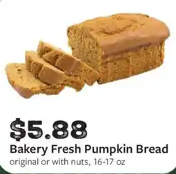 Fareway Bakery Fresh Pumpkin Bread offer