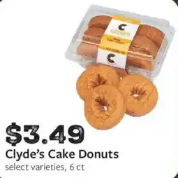 Fareway Clyde's Cake Donuts offer