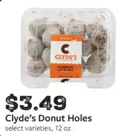 Fareway Clyde's Donut Holes offer