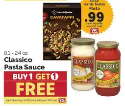 Harris Teeter Classico Pasta Sauce offer
