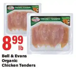 Big Y Bell & Evans Organic Chicken Tenders offer