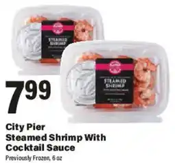 Big Y City Pier Steamed Shrimp With Cocktail Sauce offer