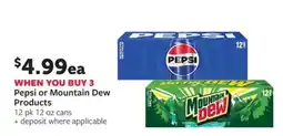 Fareway Pepsi or Mountain Dew Products offer