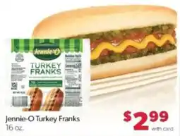 Family Fare Jennie-O Turkey Franks offer
