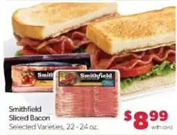 Family Fare Smithfield Sliced Bacon offer
